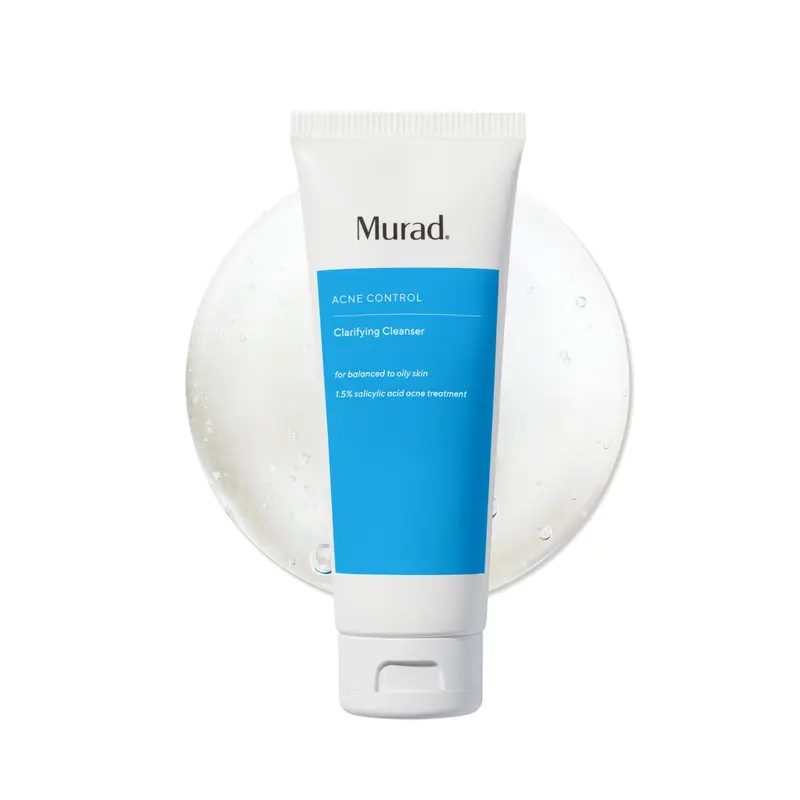 Murad Acne Control Clarifying Cleanser – Acide salicylique et thé vert pour une peau claire (150 ml)