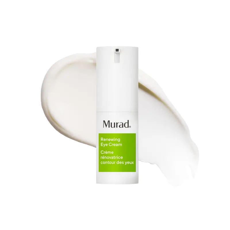 Murad Crème Contour des Yeux Renouvelante – Rétinol et Peptides, Beurre de Mangue et Complexe Éclaircissant – Raffermissement, Cernes et Ridules – 15 ml