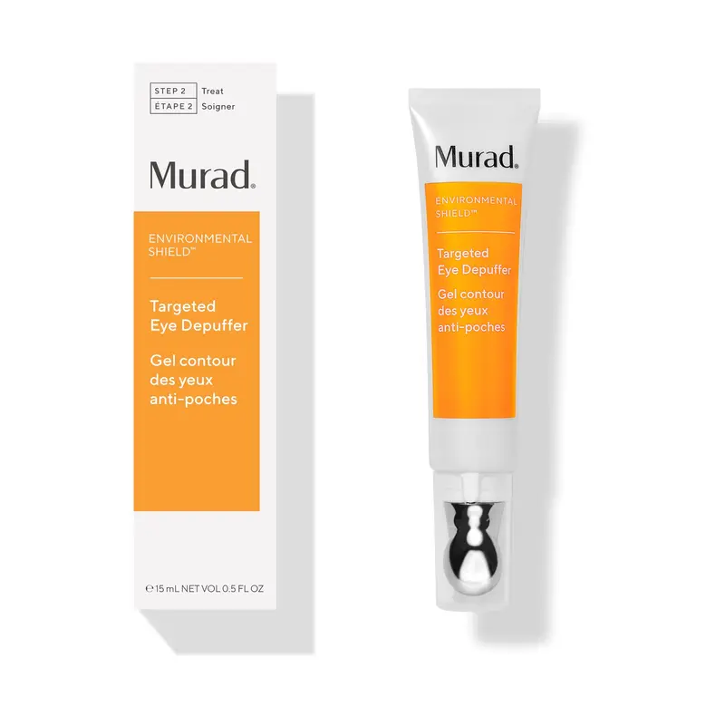 Murad Dépuffer Ciblé pour les Yeux – Ginseng, Lis et Caféine, 0,5 oz (15 ml)
