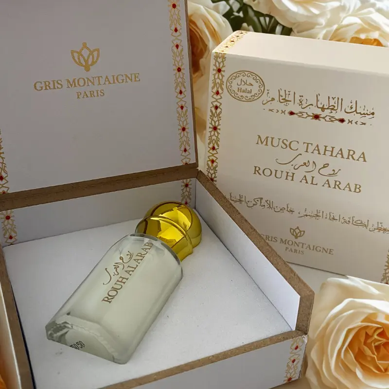 Musc Tahara Rouh El Arab 12ML – Extrait de Parfum Pur et Raffiné