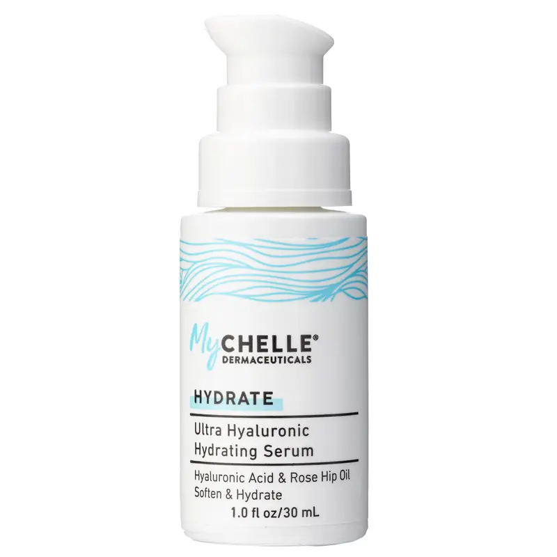 MyCHELLE Dermaceuticals Sérum Hyaluronique Ultra Hydratant (1,0 fl oz) – Hydratation intense pour peau sèche et repulpage des ridules