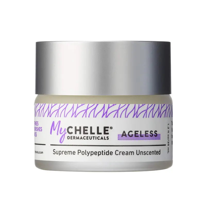 MyCHELLE Supreme Polypeptide Crème Sans Parfum (1,2 Fl Oz) – Anti‑Âge et Peptides Puissants