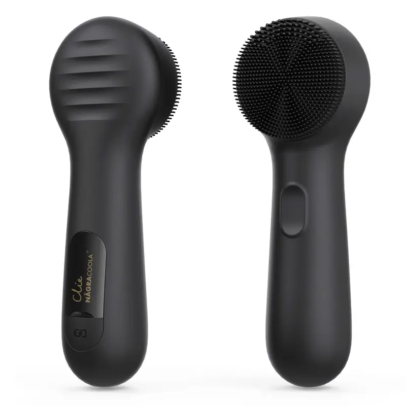 NågaCoola CLIE 2.0 – Brosse Visage silicone rechargeables, étanche IPX7