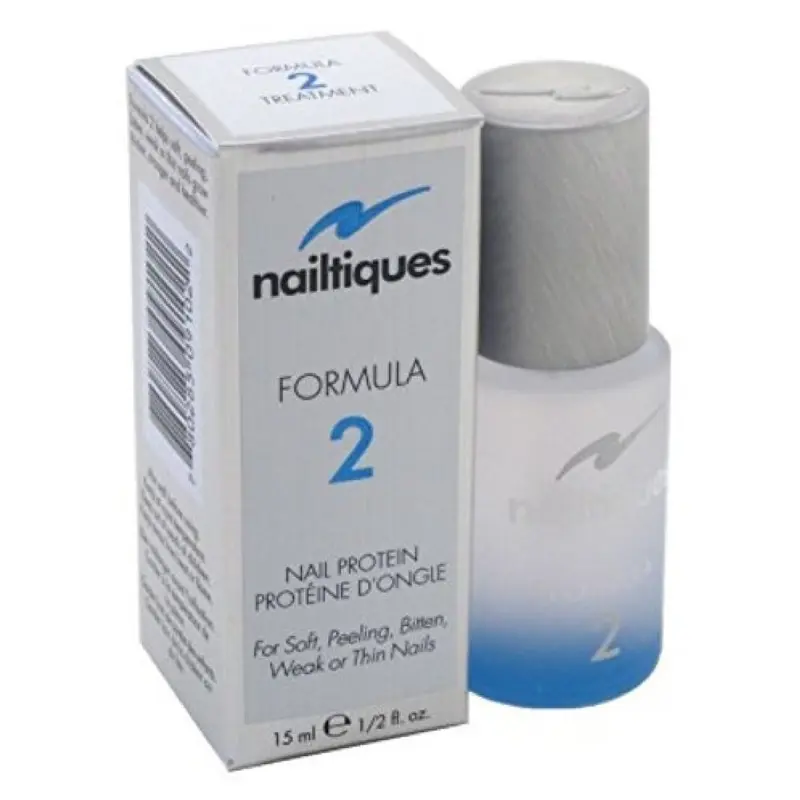 Nailtiques Formula 2 Protéine – Renforce les ongles fragiles, flacon 0,5 oz