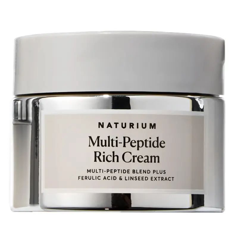 Naturium – Crème Riche Multi-Peptide pour le Visage — Hydratante et Nourrissante, Vegan & Cruelty-Free, 50 ml (1,7 oz)