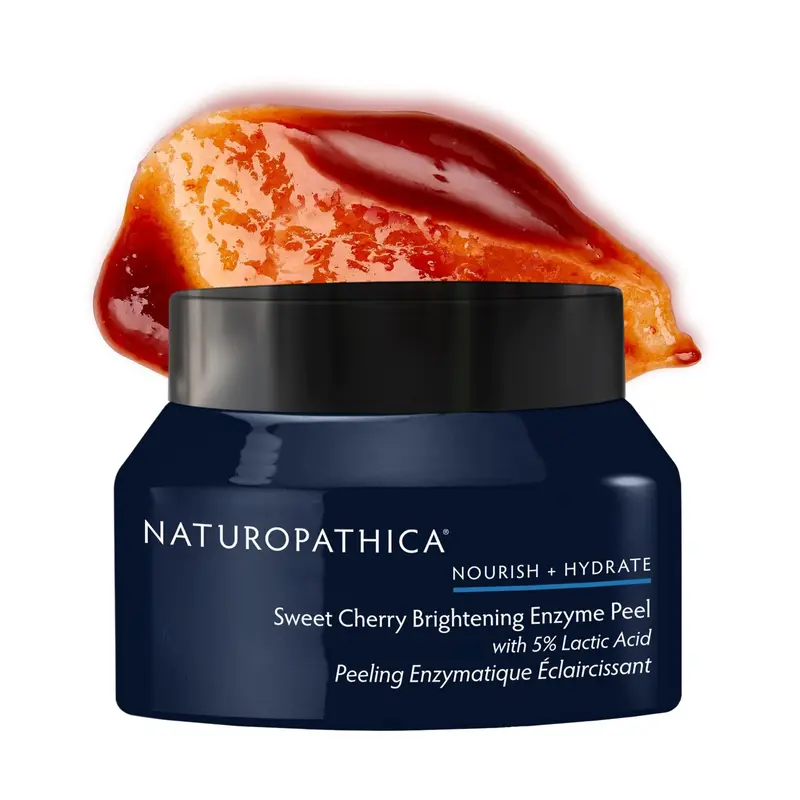 Naturopathica Sweet Cherry Brightening Enzyme Peel – Gommage visage éclaircissant, 50 ml