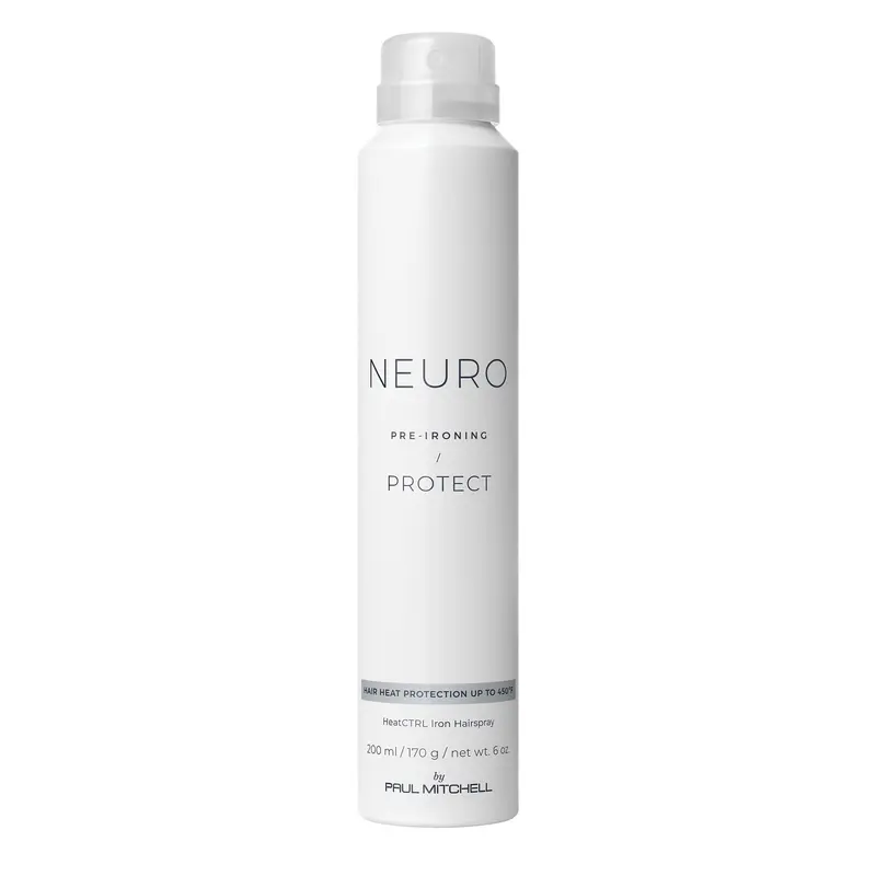 Neuro par Paul Mitchell Protect HeatCTRL Iron Hairspray – Préparation et finition contre la chaleur, 170 g