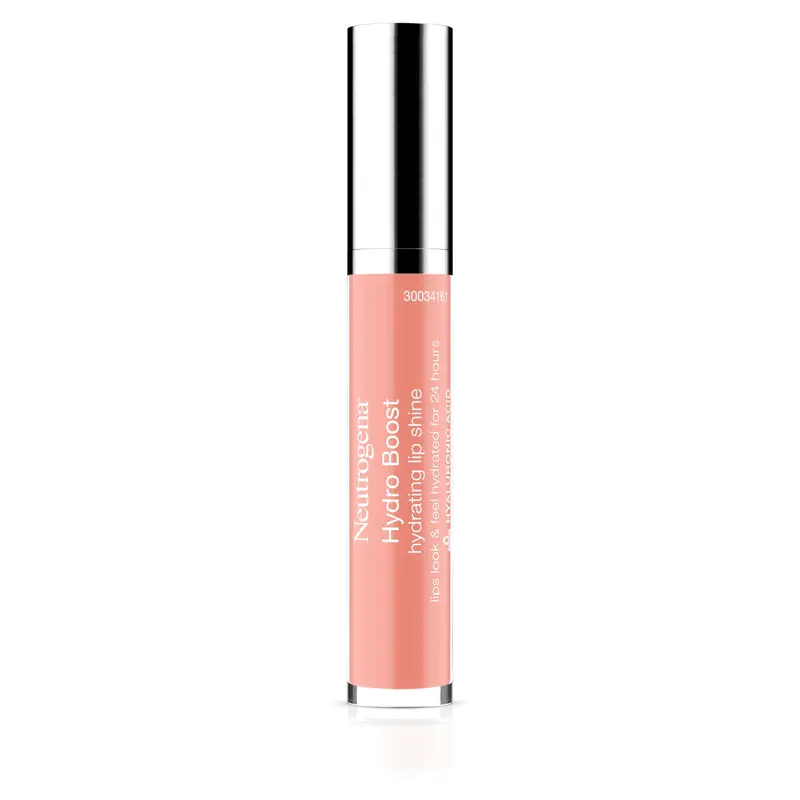 Neutrogena Hydro Boost Gloss Lèvres Hydratant – Ballet Pink, non collant, acide hyaluronique, 0,10 oz