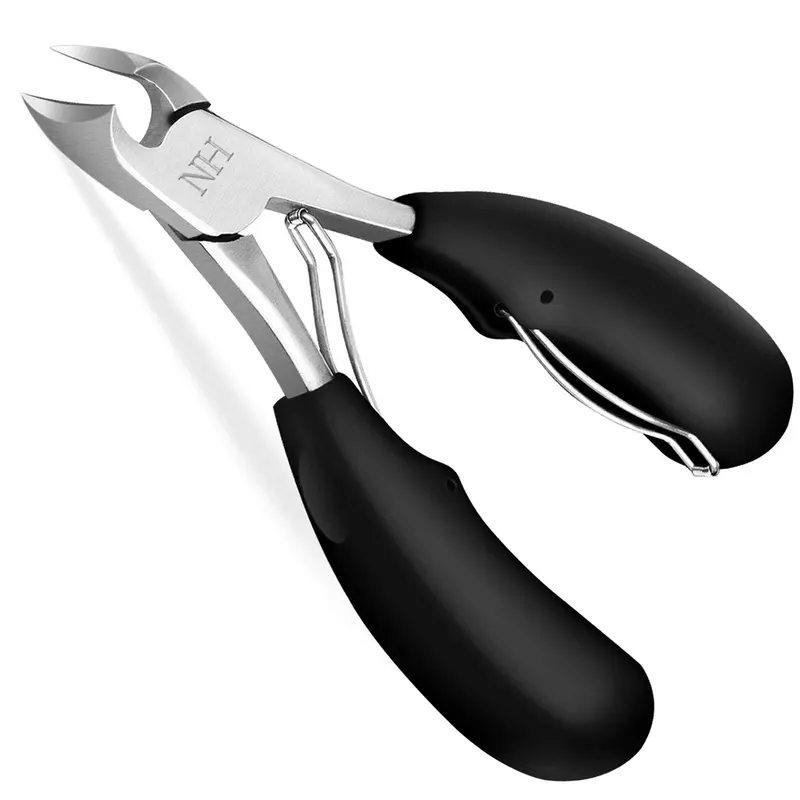 New Huing Coupe-Ongles Podiatre — Lame Courbe pour Ongles Épais et Incarnés, Pour Hommes et Seniors