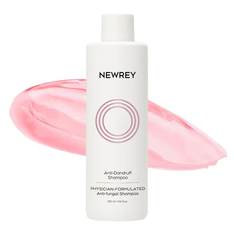 NEWREY Shampoing antifongique anti-démangeaisons 24H — Anti-pelliculaire, sans sulfates ni parabènes, 250 ml