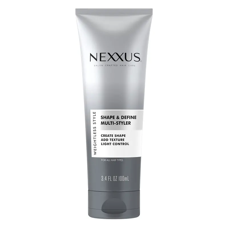Nexxus Shape and Define Multi-Styler – Crème coiffage légère pour forme, texture et maintien naturel (3,4 oz)