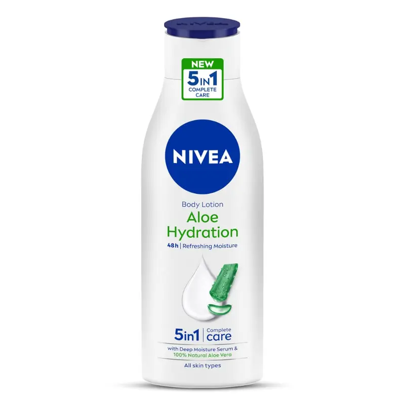 NIVEA Aloe Hydration Lotion pour le Corps – 200 ml | Hydratation Douce et Fraîcheur