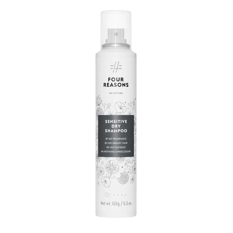 No nothing Sèche-cheveux sec volumisant – sans parfum, sans talc, hypoallergénique, vegan, sans odeur, 150 ml