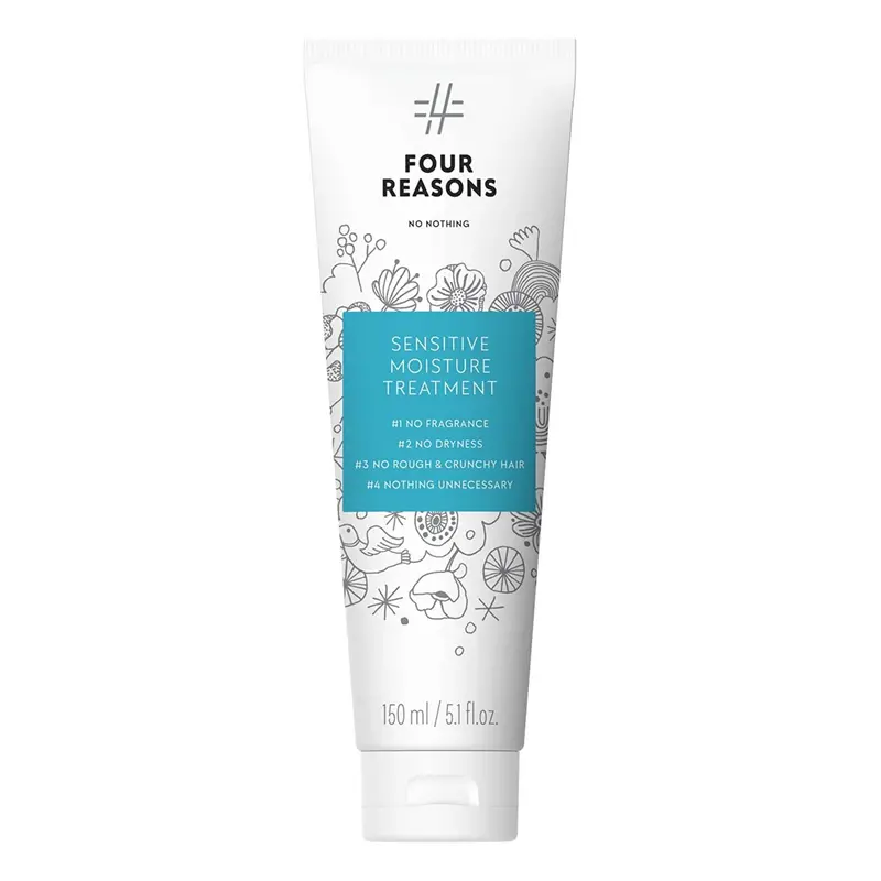 No Nothing Traitement Sensible Hydratant Sans Parfum – Soin Intensif pour Cheveux Secs et Endommagés – 150 ml – Vegan – Nouveau Conditionnement