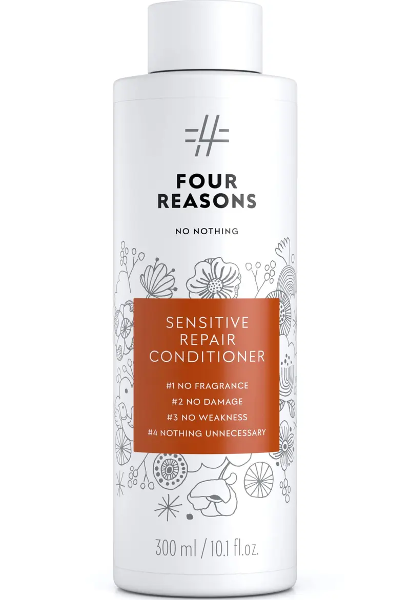 No Nothing Très Sensible – Conditionneur Réparateur – Vegan, Hypoallergénique, Sans Parfum, Sans Parabènes – 10,15 oz
