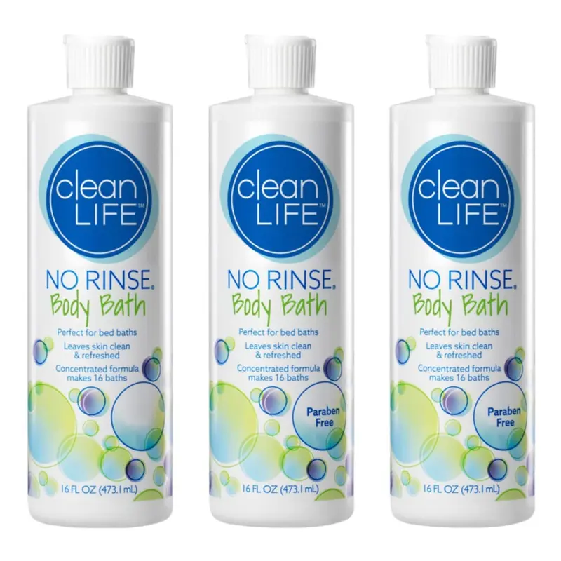 No-Rinse Clean Life – Bain corporel sans rinçage, nettoyage rapide et doux