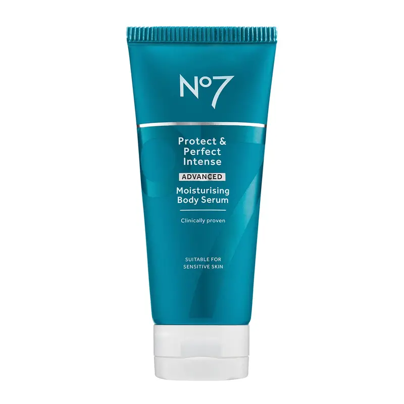 No7 Protect & Perfect Sérum Corporel Intense Avancé – Anti-Âge avec Acide Hyaluronique et Huile d’Argan, 198 ml
