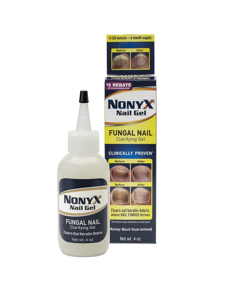 NONYX Gel pour ongles – 4,0 oz (2 unités) | Gel topique pour ongles