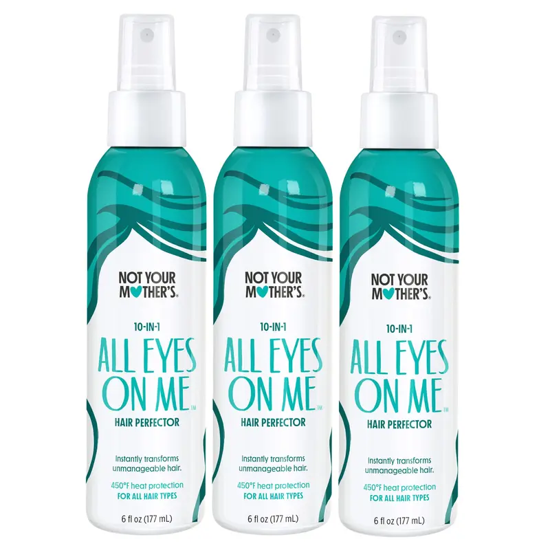 Not Your Mother's All Eyes On Me 10-en-1 Hair Perfector (3-pack) – Protecteur thermique, démêlant hydratant et contrôle des frisottis