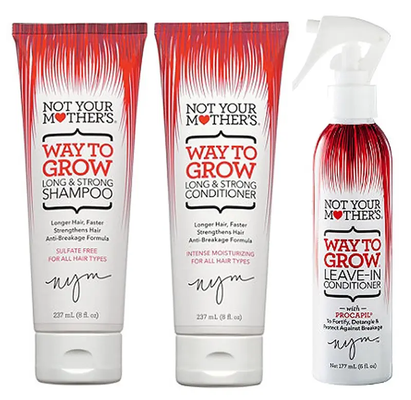Not Your Mother's Pack Croissance – Shampooing, Après-shampoing et Soin Sans Rinçage