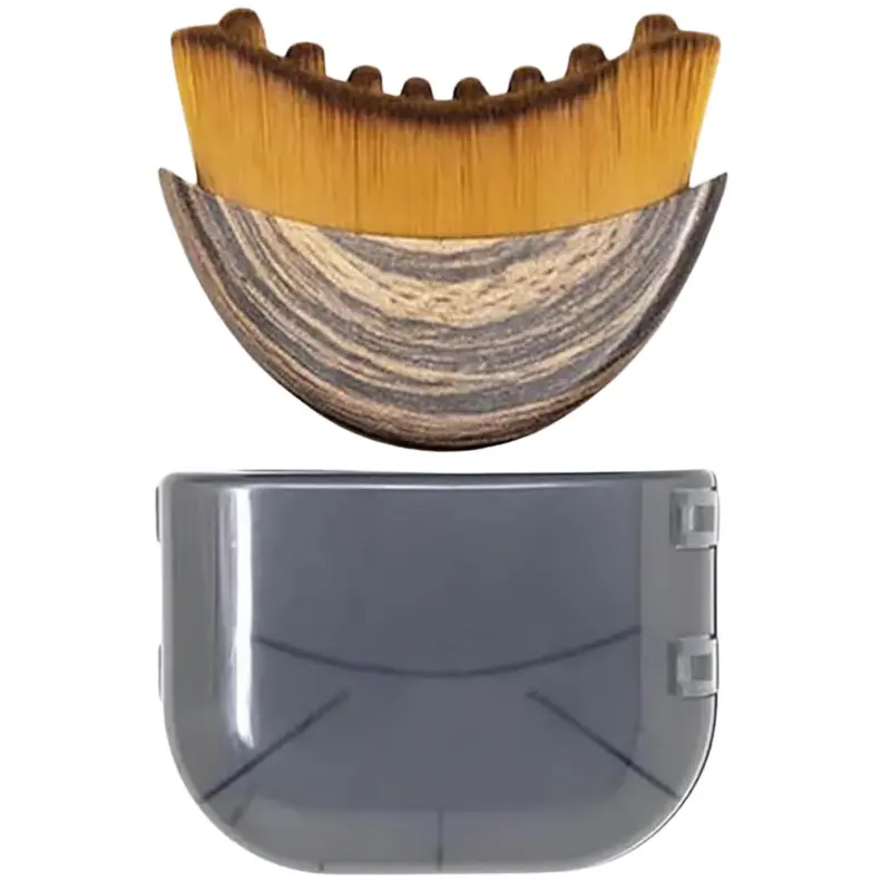 Nouvelle Brosse Contour lymphatique du visage – drainage lymphatique, design ergonomique et gua sha portable (1 pièce)