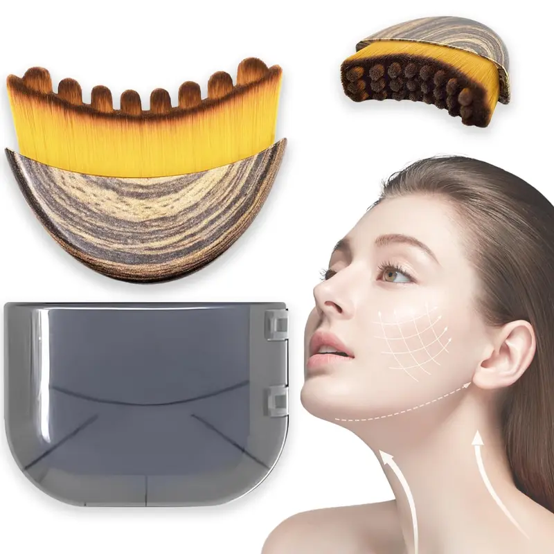 Nouvelle brosse contour lymphatique visage – drainage, élasticité et éclat du teint
