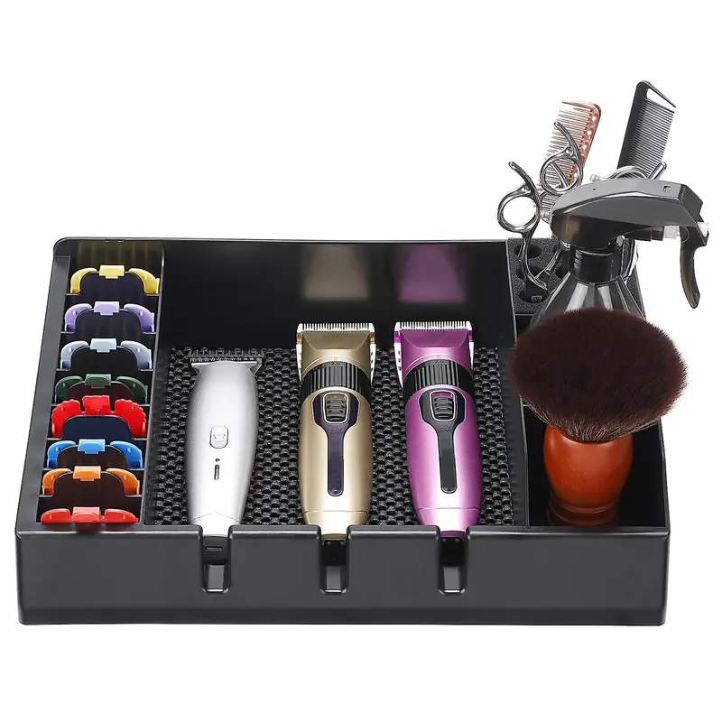 Noverlife Plateau de Rangement Barbier — Organiseur Pro pour Outils Coiffure