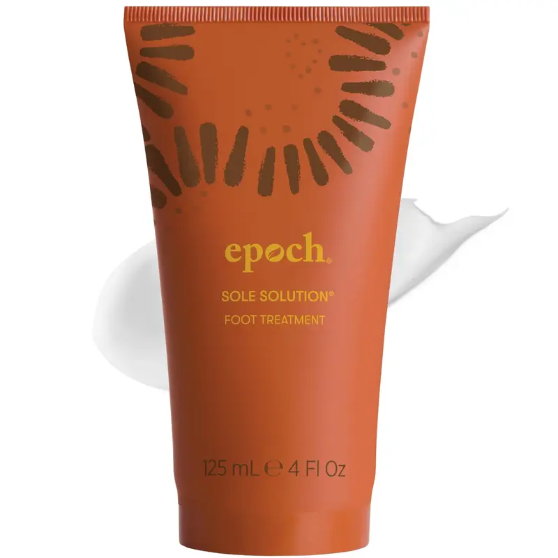Nu Skin Epoch Sole Solution – Crème pieds hydratante intensive, 40% urée, callosités et talons | 4 oz | 1 boîte