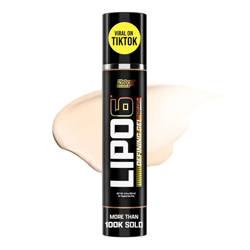 Nutrex Research Lipo-6 Defining Gel – Gel chauffant tonifiant pour peau ferme