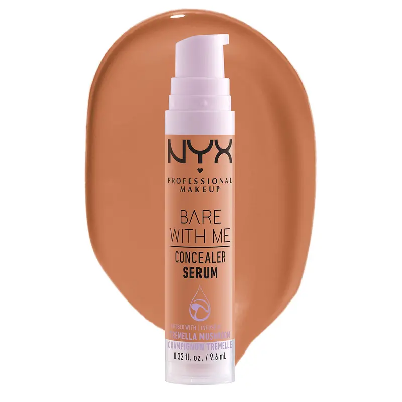 NYX PROFESSIONAL MAKEUP Bare With Me Concealer Serum — Hydratation jusqu’à 24h – Caramel