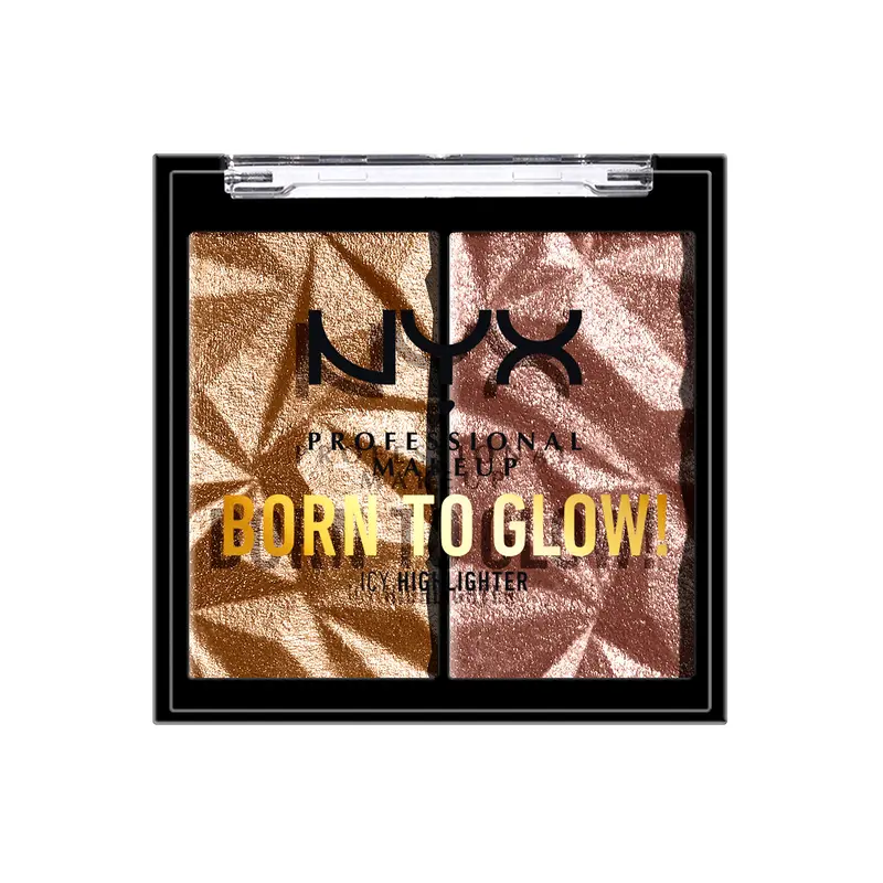 NYX PROFESSIONAL MAKEUP Duo d'enlumineur glacé Born To Glow Icy – Bout Le Bronze