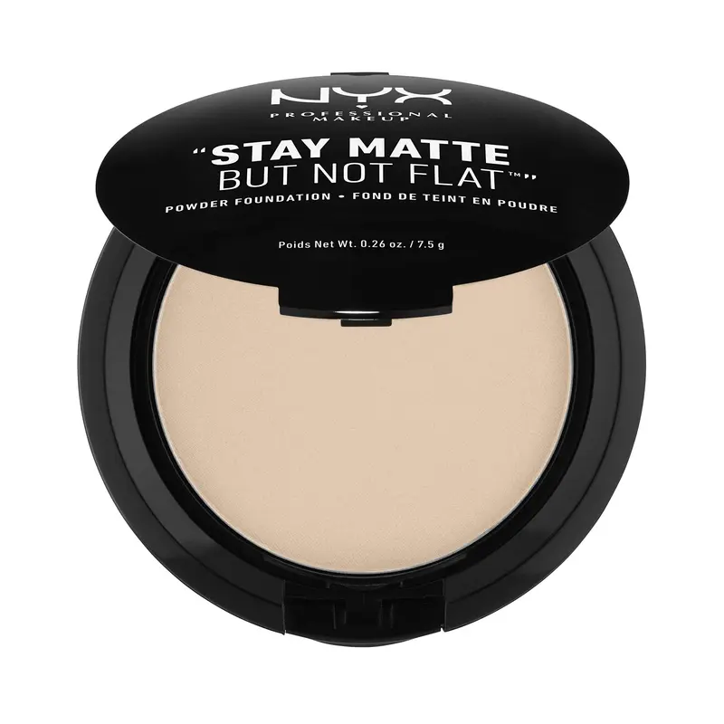NYX PROFESSIONAL MAKEUP Fond de teint en poudre compacte – fini mat léger en teinte naturelle