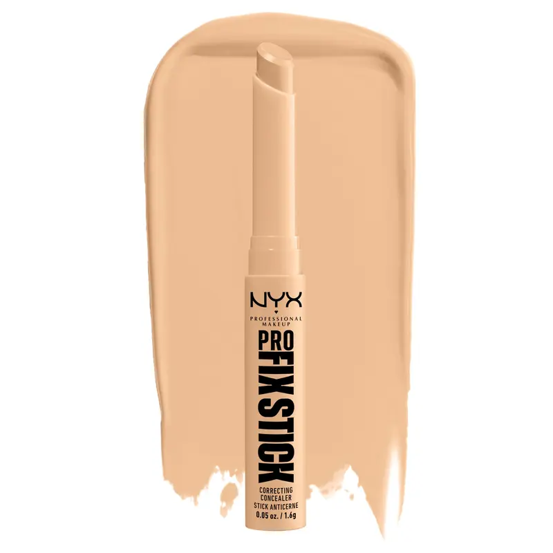 NYX PROFESSIONAL MAKEUP Pro Fix Stick Correcteur – Correcteur en bâton à couvrance moyenne, teinte naturelle