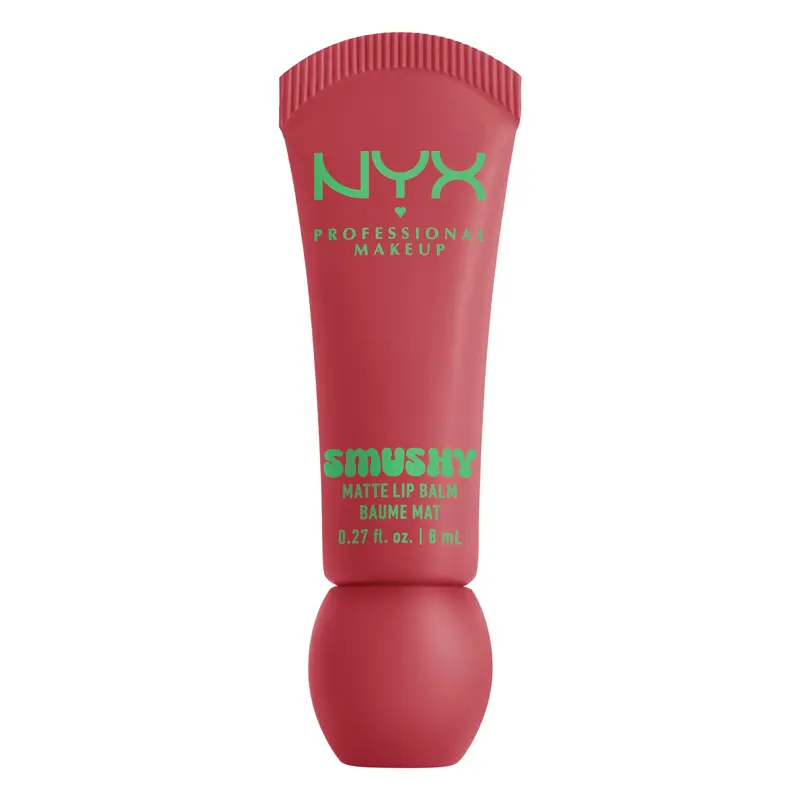 NYX PROFESSIONAL MAKEUP Smushy Matte Lip Balm – Baume à lèvres Matte, 12 teintes véganes