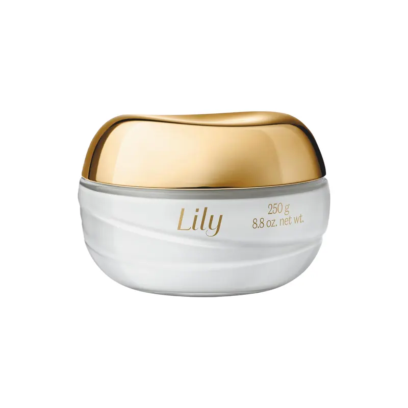 O BOTICÁRIO Lily Satin – Crème Hydratante pour le Corps, Parfumée, 24 h, 250 ml