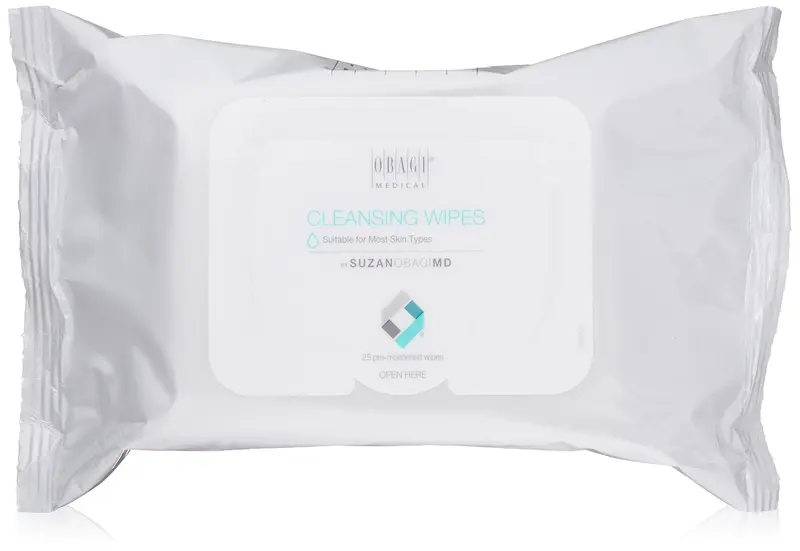 Obagi Medical Lingettes Démaquillantes et Nettoyantes À Emporter, 25 unités