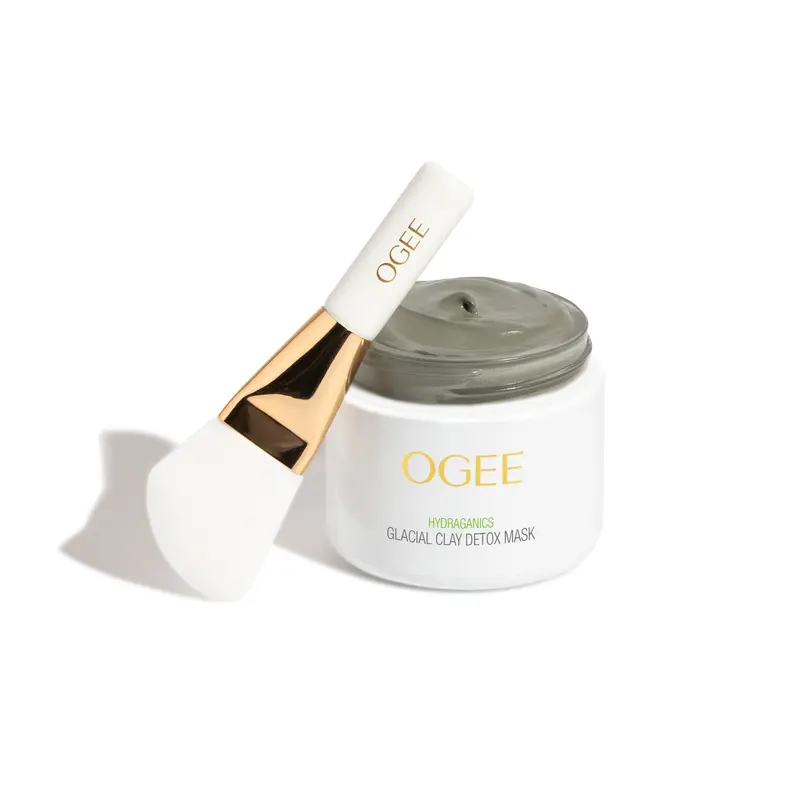 Ogee Masque Argile Glaciaire Détox Visage – Purification des Pores et Éclat