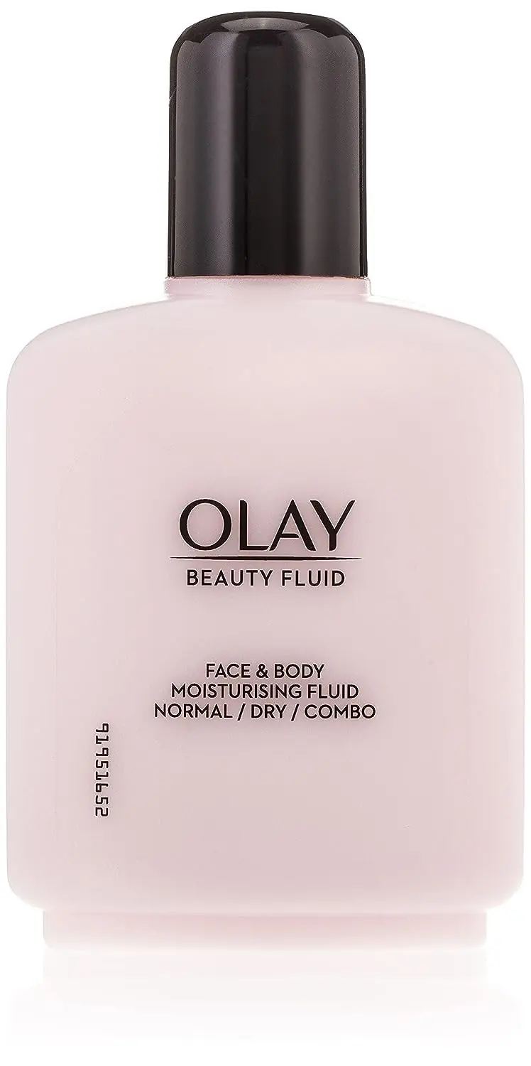 Olay Beauty Fluid Regular 100 ml – Hydratation légère 24h pour visage, cou et corps