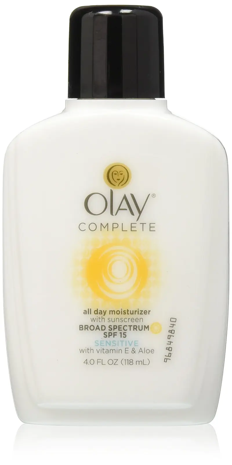 OLAY Hydratant Quotidien SPF 15 pour peaux sensibles – Lot de 2, 118 ml (4 oz)