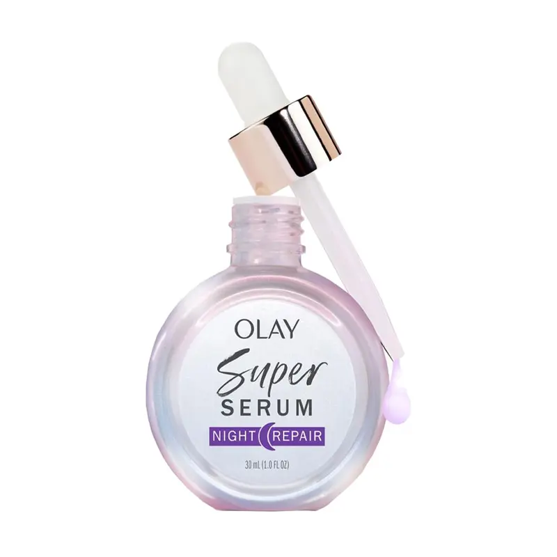Olay Super Sérum Nuit Réparation Sans Parfum – Soin Nuit Hydratant
