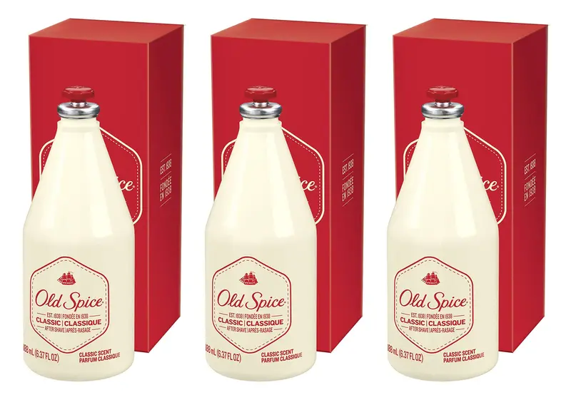 Old Spice Classic Après-Rasage 6,37 oz – Lot de 3