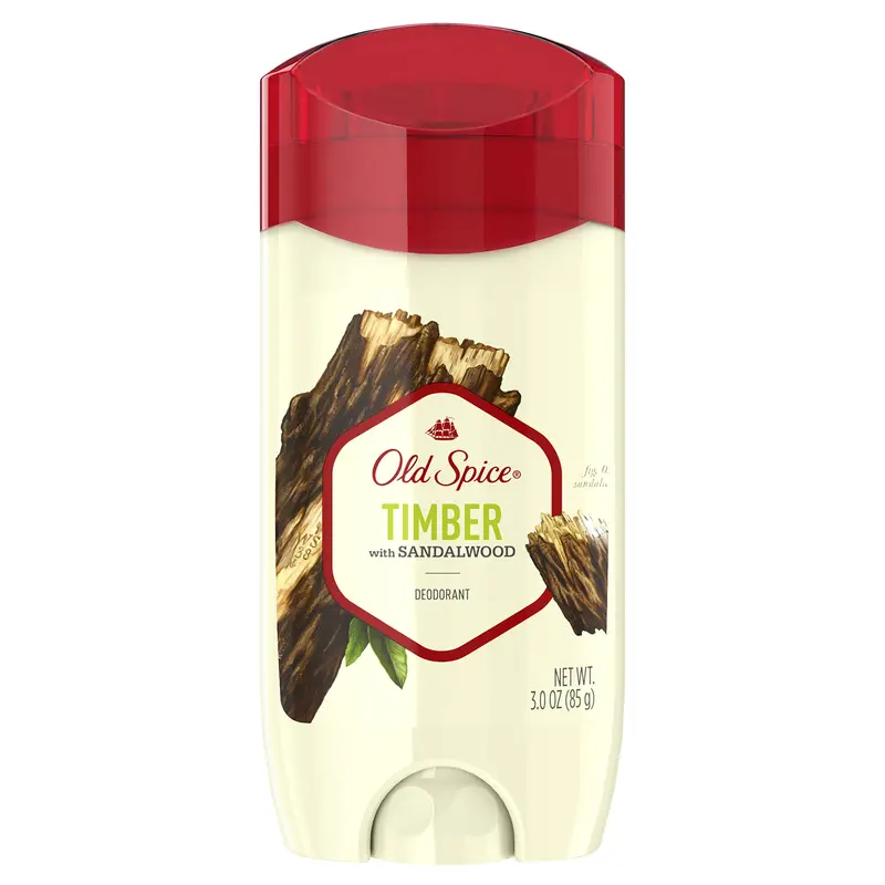 Old Spice Déodorant Homme Sans Aluminium – Bois de Santal, 3 oz, Pack de 3