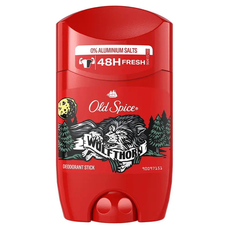 Old Spice Wolfthorn Déodorant Stick 50 ml – Lot de 6