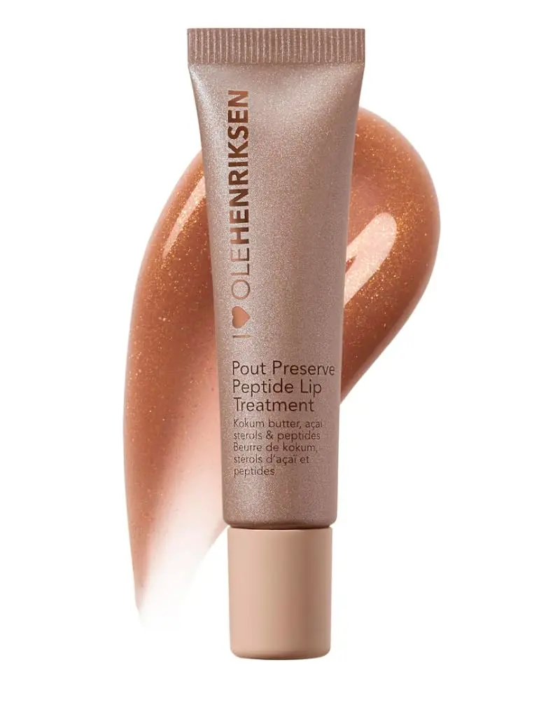 OLEHENRIKSEN Soin Lèvres Hydratant aux Peptides Pout Preserve – Crème Brûlée Glimmer