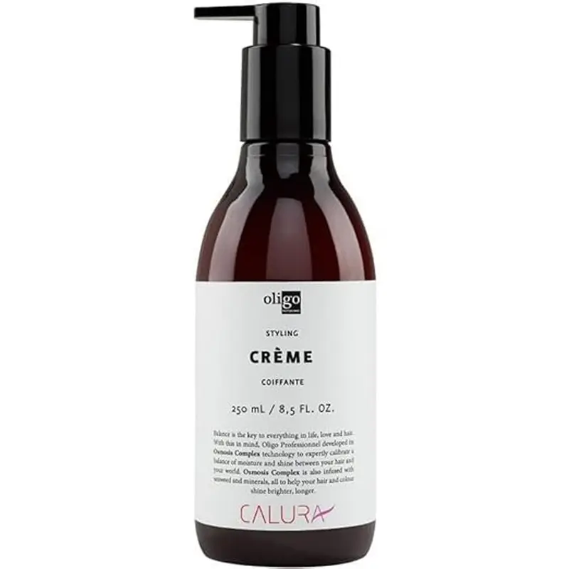 Oligo Professionnel Calura Styling Crème – Hydratation et Contrôle du Frizz – 8,5 oz