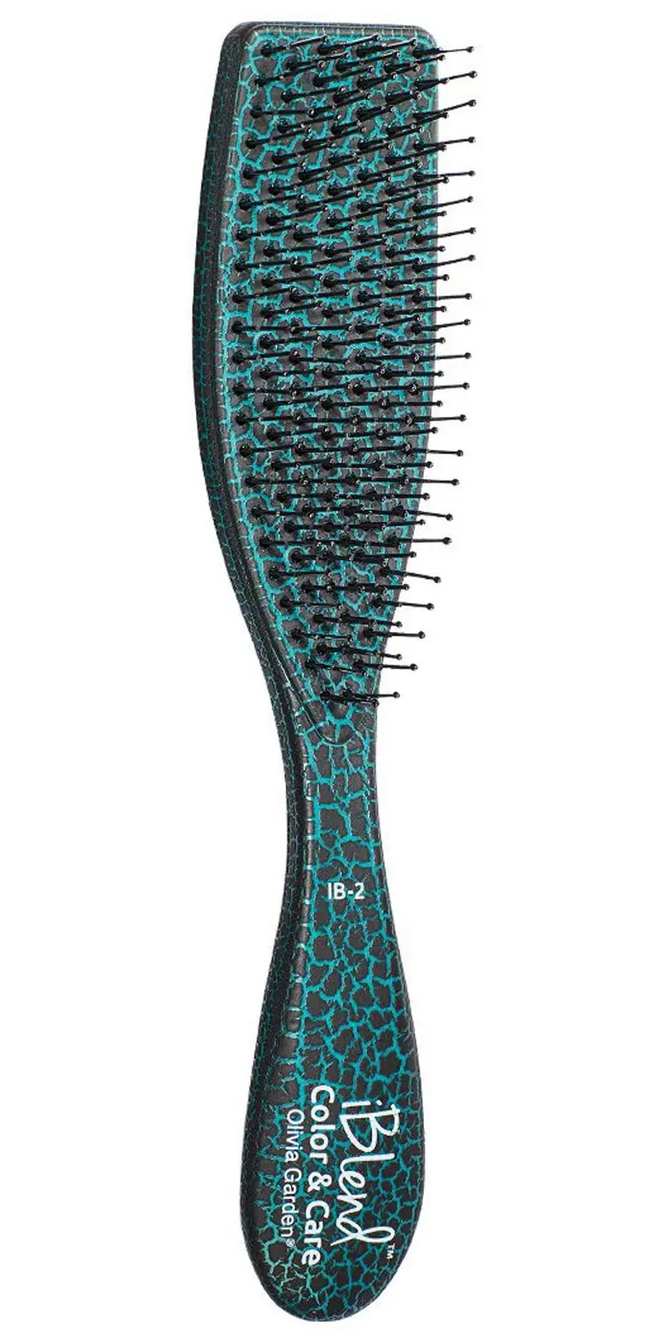 Olivia Garden iBlend IB-2 – Brosse Coloration et Soins (Teal)