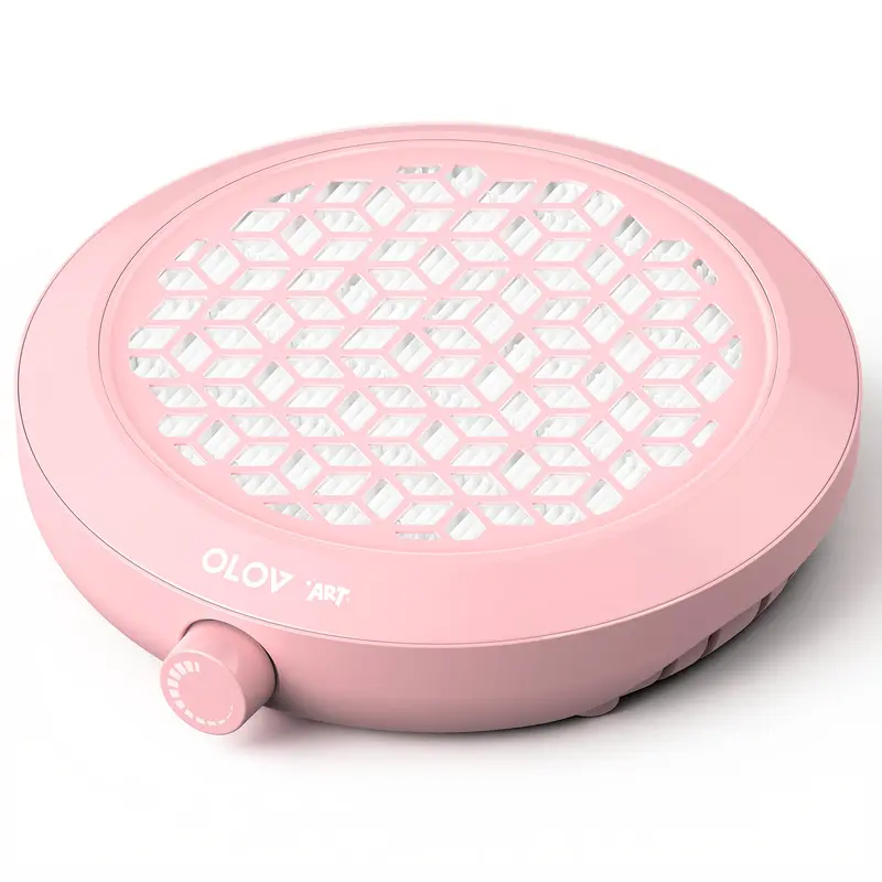 Olov Art – Collecteur de poussière pour ongles portable et silencieux | Filtre réutilisable