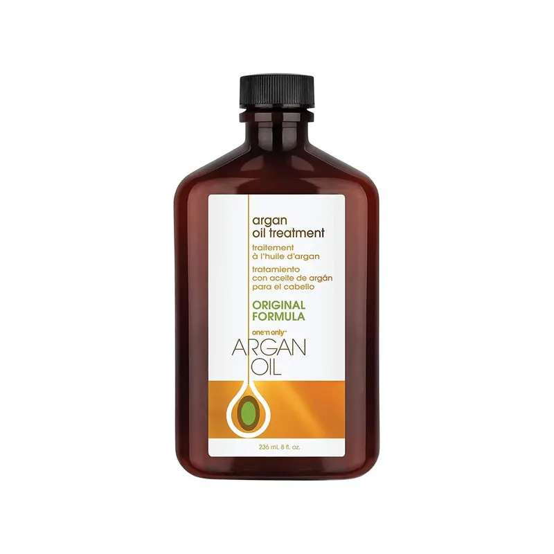 One 'N Only Soin à l'huile d'argan pour cheveux – Huile légère et hydratante pour cheveux naturels, perruques et extensions – Brillance, protection contre la chaleur et contrôle des frisottis (237 ml)
