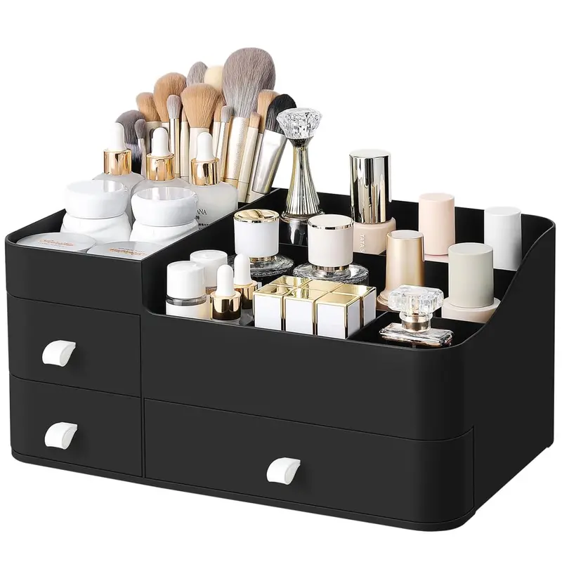 ONXE Organisateur de parfums avec tiroirs – rangement élégant pour salle de bains