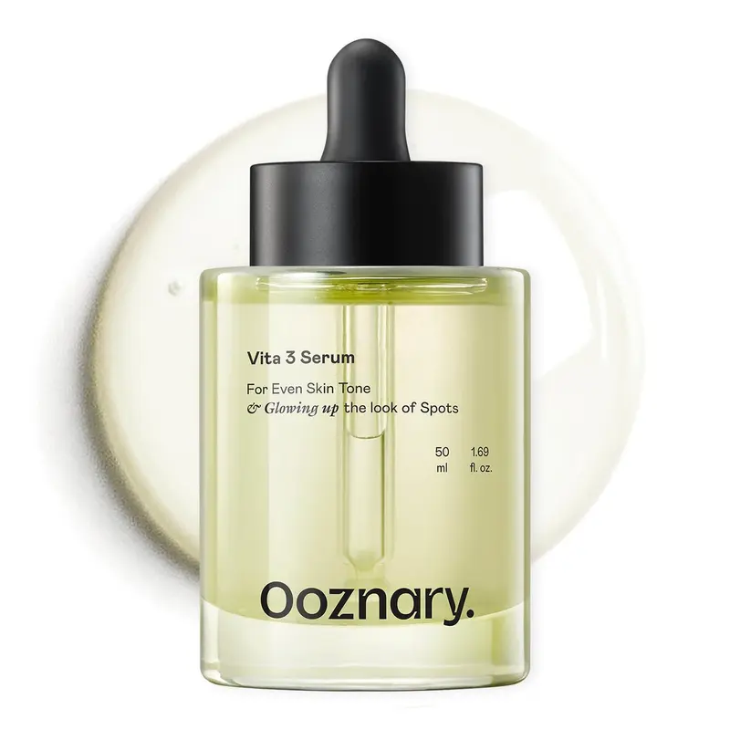 OOZNARY Vita 3 Sérum – Vitamines C dérivées, Niacinamide et Glutathion pour teint uniforme et éclat naturel | Soin coréen